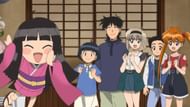 Zashiki Warashi and Nube's students as seen in Hell Teacher: Jigoku Sensei Nube (Image via Studio Kai)